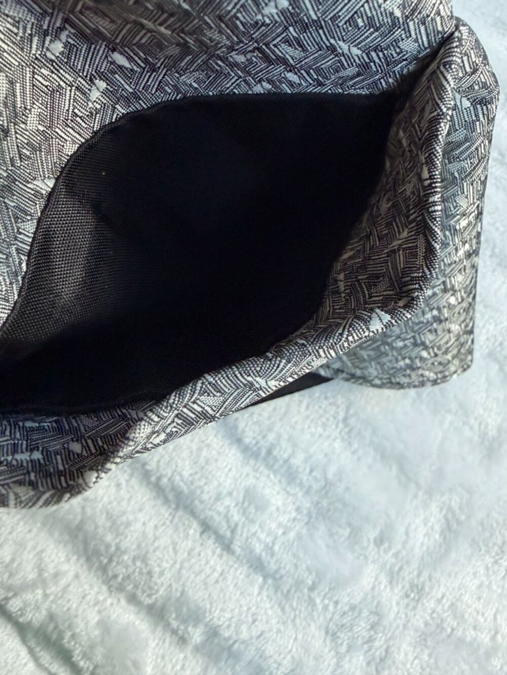 Wahmaker Frontier Mens Gray Herringbone Vest Large Shawl Collar Lined Pockets - Picture 5 of 9